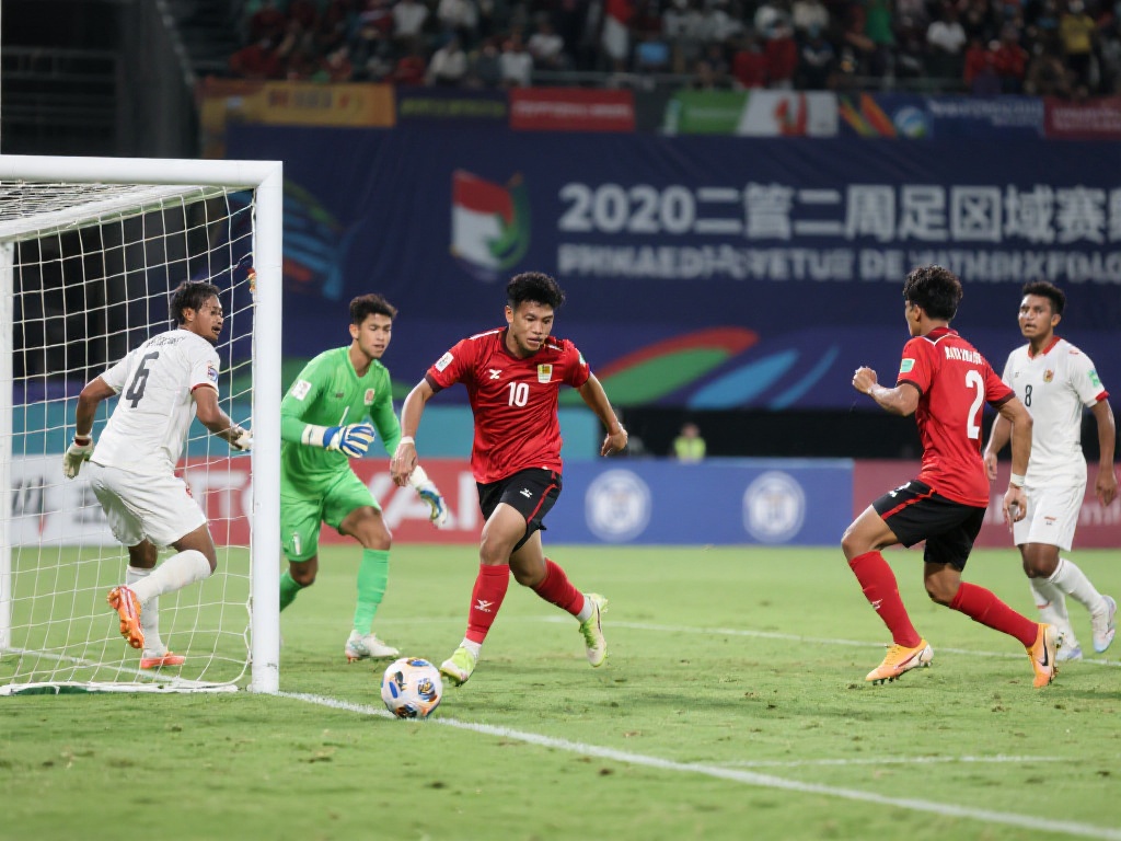 韩国队与印尼队激战决赛席位争夺战