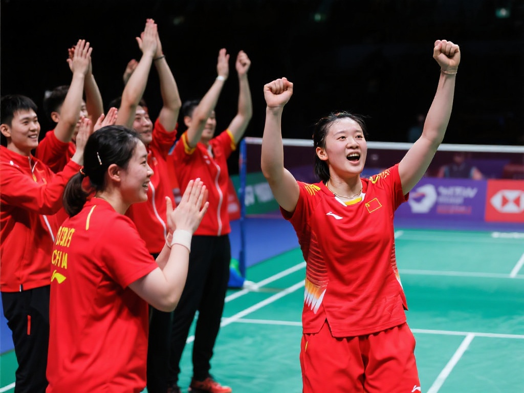 陈雨菲逆转绝杀助中国队强势挺进决赛